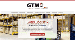 Desktop Screenshot of gtm-logistics.com